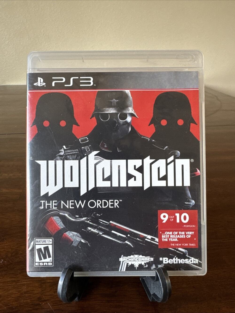 Wolfenstein: The New Order (Sony PlayStation 3 PS3, 2014) - Complete - CIB